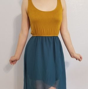 Color block dress